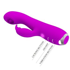 High Tech-Rachel Vibrator Wiederaufladbar mit Absaugbecher · Vibratoren (Bild 2)