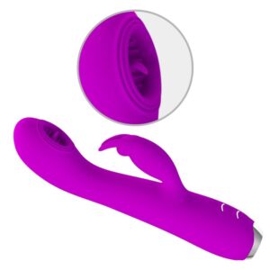 High Tech-Rachel Vibrator Wiederaufladbar mit Absaugbecher · Vibratoren (Bild 9)