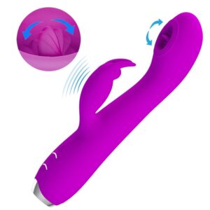 High Tech-Rachel Vibrator Wiederaufladbar mit Absaugbecher · Vibratoren (Bild 10)