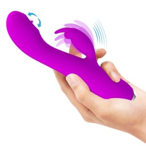 High Tech-Rachel Vibrator Wiederaufladbar mit Absaugbecher · Vibratoren (Bild 5)