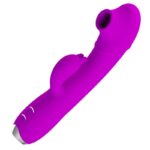 Pretty Love-Königin Vibrator Wiederaufladbar mit Gel-Suption · Vibratoren