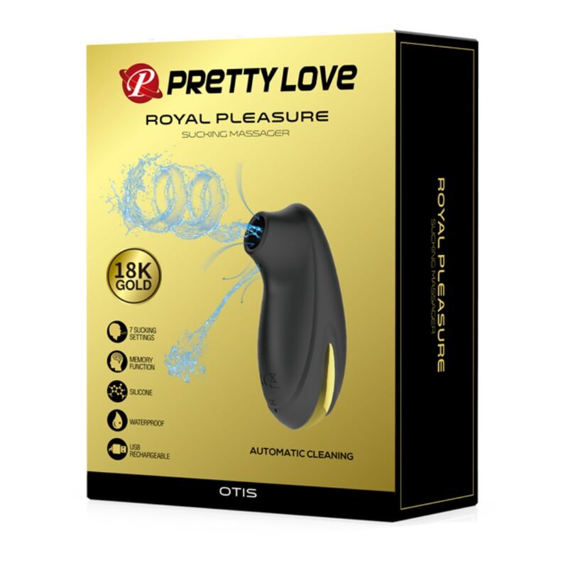 High Tech-Luxuriöse Wiederaufladbar Massagegerät mit Saugvorrichtung · Vibratoren (Bild 5)