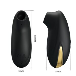 High Tech-Luxuriöse Wiederaufladbar Massagegerät mit Saugvorrichtung · Vibratoren (Bild 4)