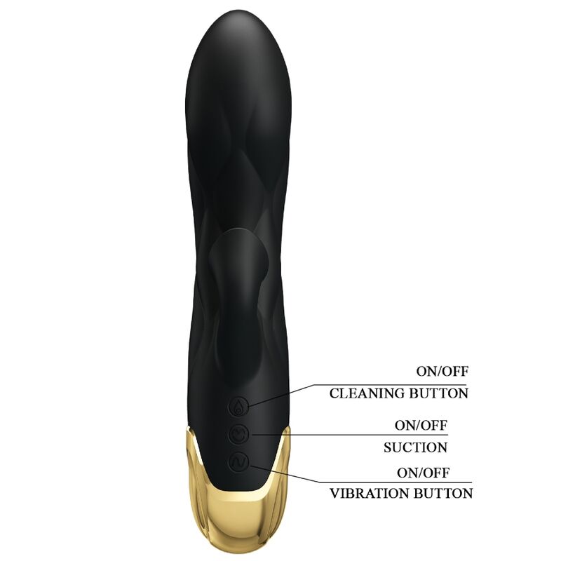 High Tech-Vibrator Wiederaufladbar luxuriöse 18 Karat vergoldet · Vibratoren (Bild 4)