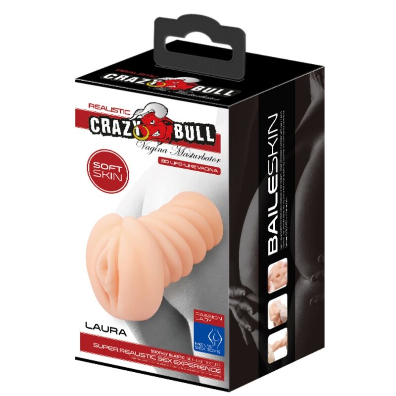 Crazy Bull-Masturbator tragbare Vaginal-TPR, Wasserdicht · Masturbatoren (Bild 6)
