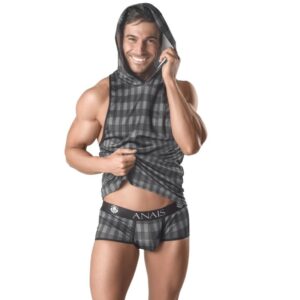 Anais Men-Aegis Elastisches Kapuzenshirt