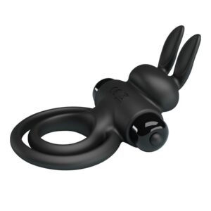 For Him-Vibrator Iii Rabbit Ring für Schwarz-Silikon Penis, 10 · Sextoys (Bild 6)
