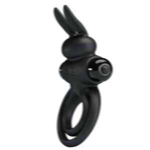 For Him-Vibrator Iii Rabbit Ring für Schwarz-Silikon Penis, 10 · Sextoys (Bild 4)