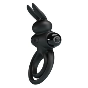 For Him-Vibrator Iii Rabbit Ring für Schwarz-Silikon Penis, 10 · Sextoys (Bild 2)