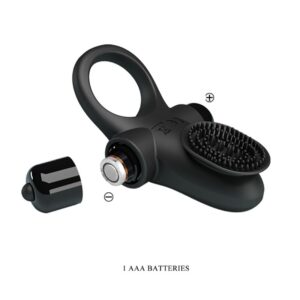 For Him-Vibrator Ring III für Schwarz-Silikon Penis, 10 Geschwindigkeiten · Sextoys (Bild 3)