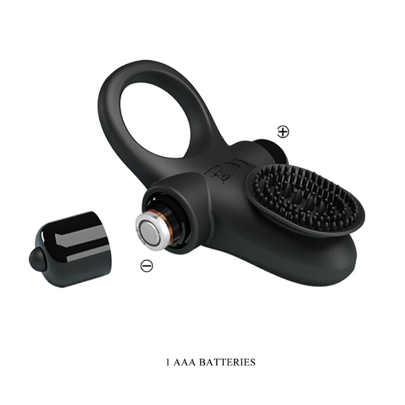 For Him-Vibrator Ring III für Schwarz-Silikon Penis, 10 Geschwindigkeiten · Sextoys (Bild 3)