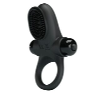 For Him-Vibrator Ring III für Schwarz-Silikon Penis, 10 Geschwindigkeiten · Sextoys (Bild 9)