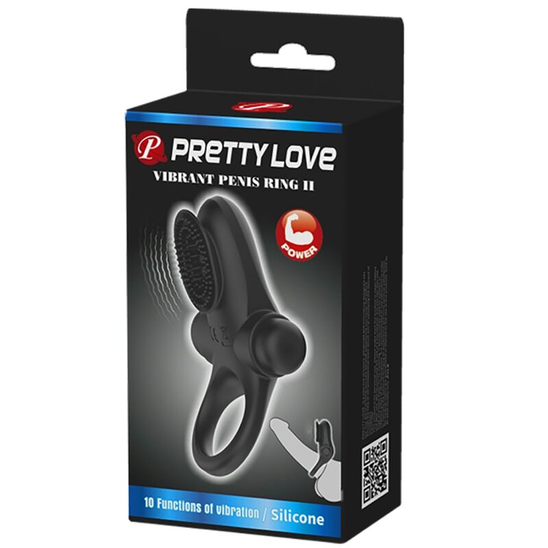 For Him-Vibrator Ring III für Schwarz-Silikon Penis, 10 Geschwindigkeiten · Sextoys (Bild 2)