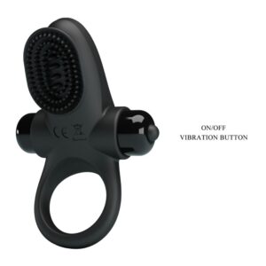 For Him-Vibrator Ring III für Schwarz-Silikon Penis, 10 Geschwindigkeiten · Sextoys (Bild 7)