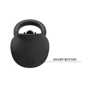 For Him-Vibrator Ring für Penis mit Schwarz-Silikon-Sprache, 12 · Sextoys (Bild 5)
