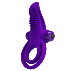For Him-Vibrator-Ring für Lila-Silikon, 10 Geschwindigkeiten · Sextoys