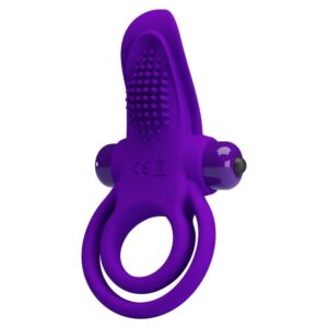 For Him-Vibrator-Ring für Lila-Silikon, 10 Geschwindigkeiten · Sextoys (Bild 7)