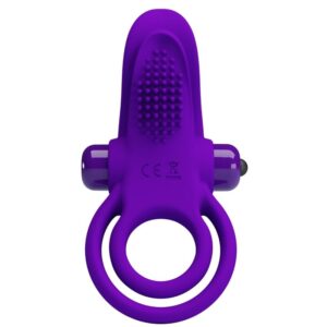 For Him-Vibrator-Ring für Lila-Silikon, 10 Geschwindigkeiten · Sextoys (Bild 5)