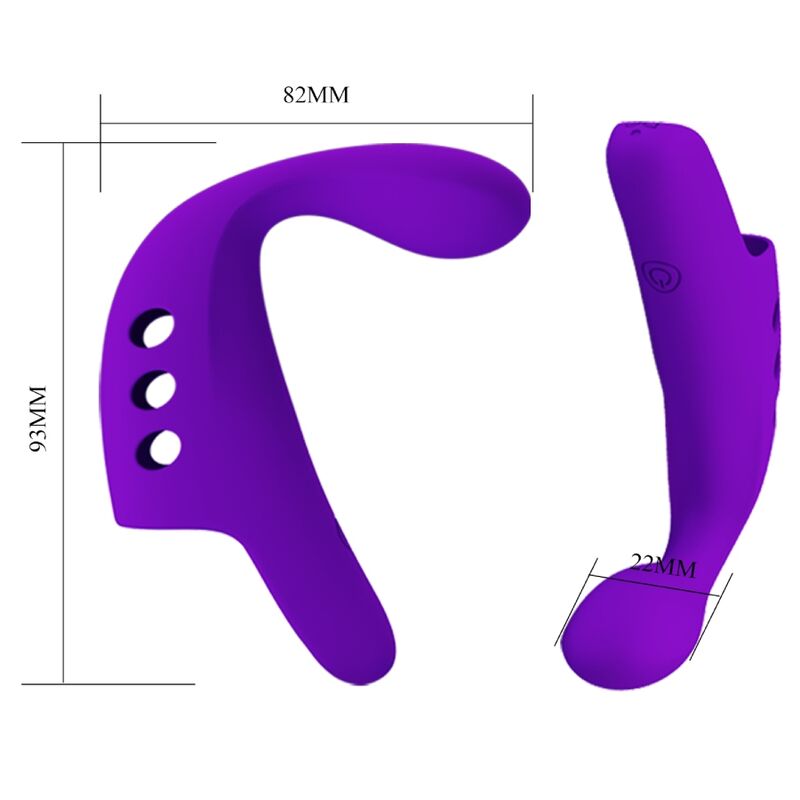 Fun Toys-Gorgon Purple Vibrator Wiederaufladbar · Vibratoren (Bild 3)