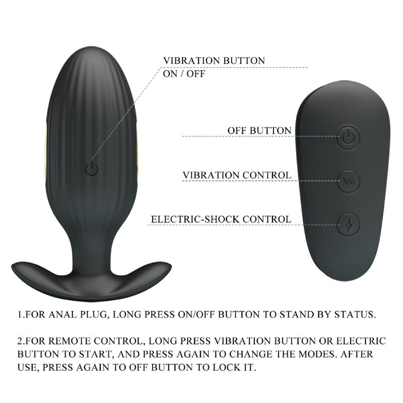 Remote Control-Kelly Analplug Vibrator Wiederaufladbar · Sextoys (Bild 7)