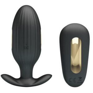 Remote Control-Kelly Vibrierender Analplug Wiederaufladbar