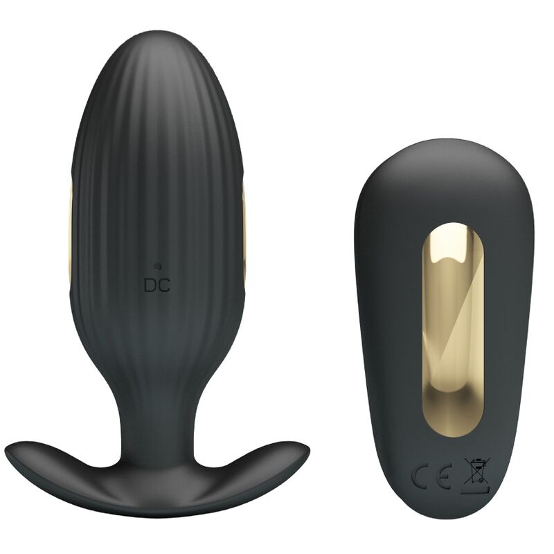 Remote Control-Kelly Analplug Vibrator Wiederaufladbar · Sextoys