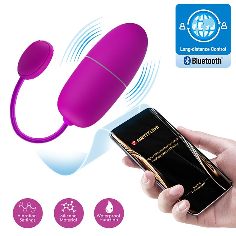 Pretty Love-Nymph Vibro-Ei mit App-Steuerung