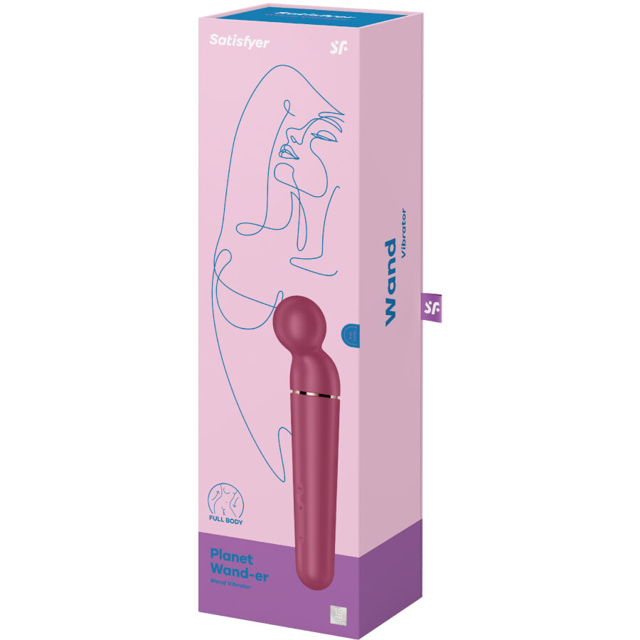 Satisfyer-Planet Wand-er Vibrator Massagegerät Berry · Vibratoren (Bild 3)