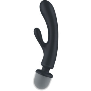 Satisfyer-Triple Lover Vibrator Kaninchen Masseur, Silikon · Vibratoren (Bild 3)