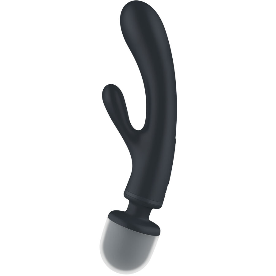 Satisfyer-Triple Lover Vibrator Kaninchen Masseur, Silikon · Vibratoren (Bild 3)