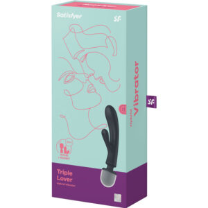 Satisfyer-Triple Lover Vibrator Kaninchen Masseur, Silikon · Vibratoren (Bild 7)