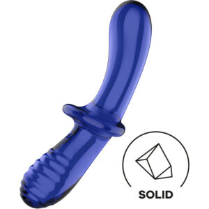 Satisfyer-Dildo Doppelkristall, Flasche · Sextoys