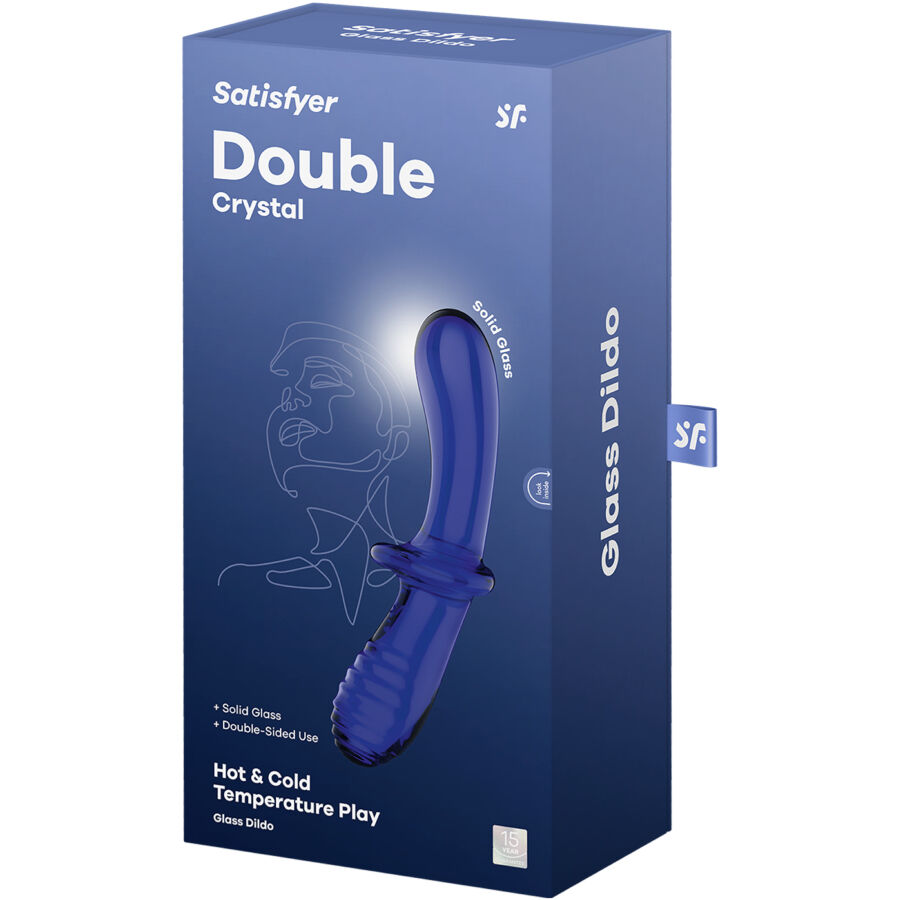 Satisfyer-Dildo Doppelkristall, Flasche · Sextoys (Bild 5)
