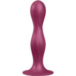 Satisfyer-Double Ball-R Dildo aus Silikon · Sextoys