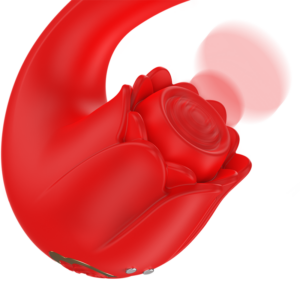 Mia-Selena Stimulator Vibrator in Tippura, Rot-Silikon, 7 Geschwindigkeiten · Vibratoren (Bild 6)