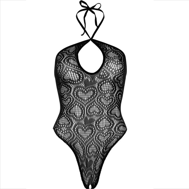 Leg Avenue Bodystockings-Body Seamless mit Halshals · Sexy Damen-Dessous (Bild 2)