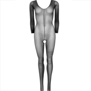 Leg Avenue Bodystockings-Bodystocking mit langen Ärmeln, Schwarz · Spicy Dessous & Bodystockings (Bild 4)