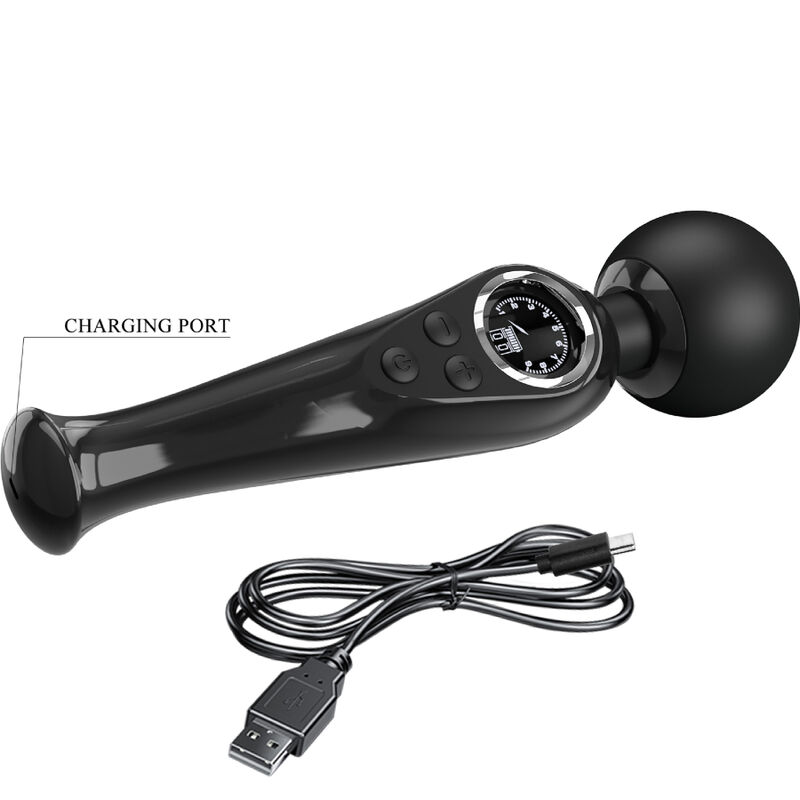 High Tech-Skyler Wand Vibrator Silikon, 10 Geschwindigkeiten · Vibratoren (Bild 4)