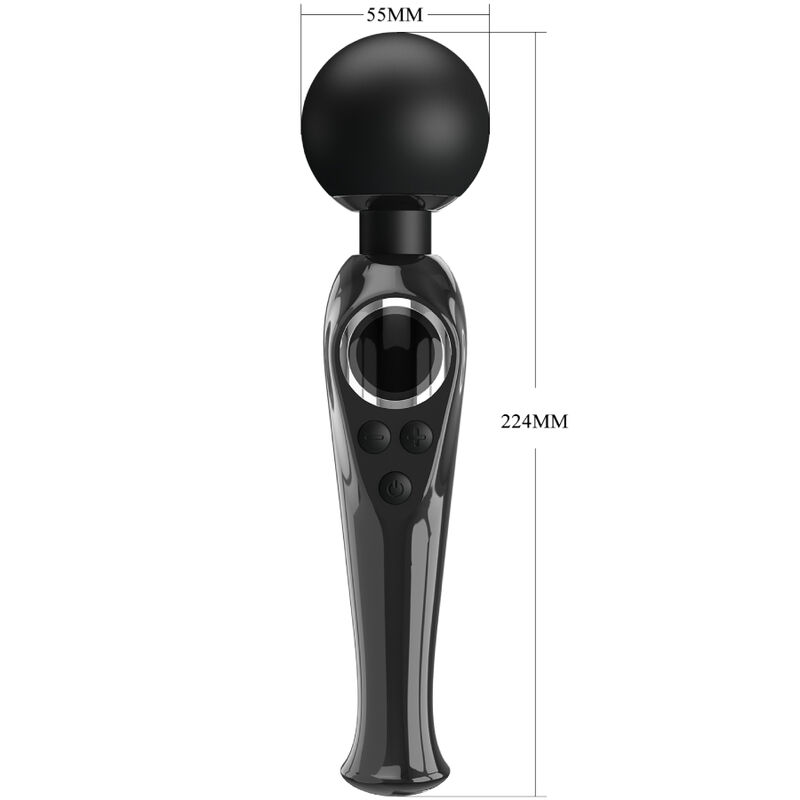 High Tech-Skyler Wand Vibrator Silikon, 10 Geschwindigkeiten · Vibratoren (Bild 3)