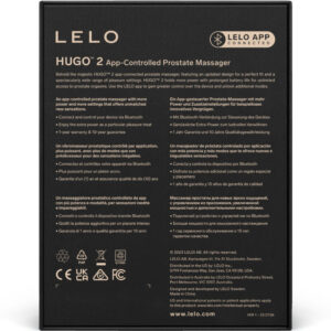 Lelo-Hugo 2 Massager für Prostata, ABS, 12 Geschwindigkeiten · Sextoys (Bild 4)