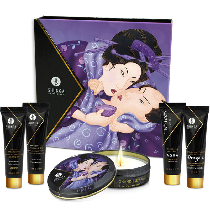Shunga Kits-Secret Geisha Exotische Früchte Mini-Set