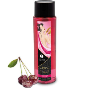 Shunga Bath Experience-Badegel und Dusche Frosted Cherry 370 ml · Oralsex & Körperspiele