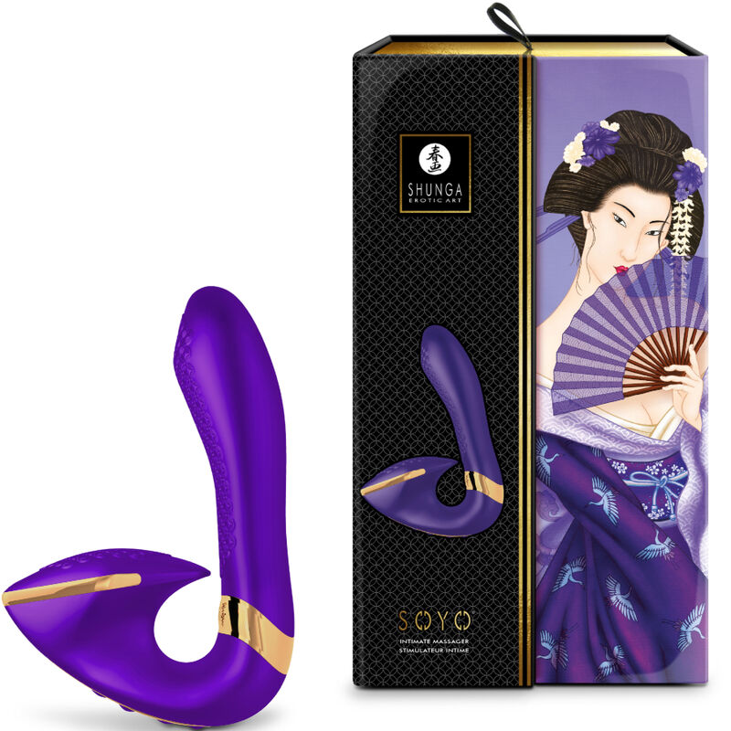 Shunga-Soyo Massager Intimo, Silikon, 10 Geschwindigkeiten · Vibratoren (Bild 3)