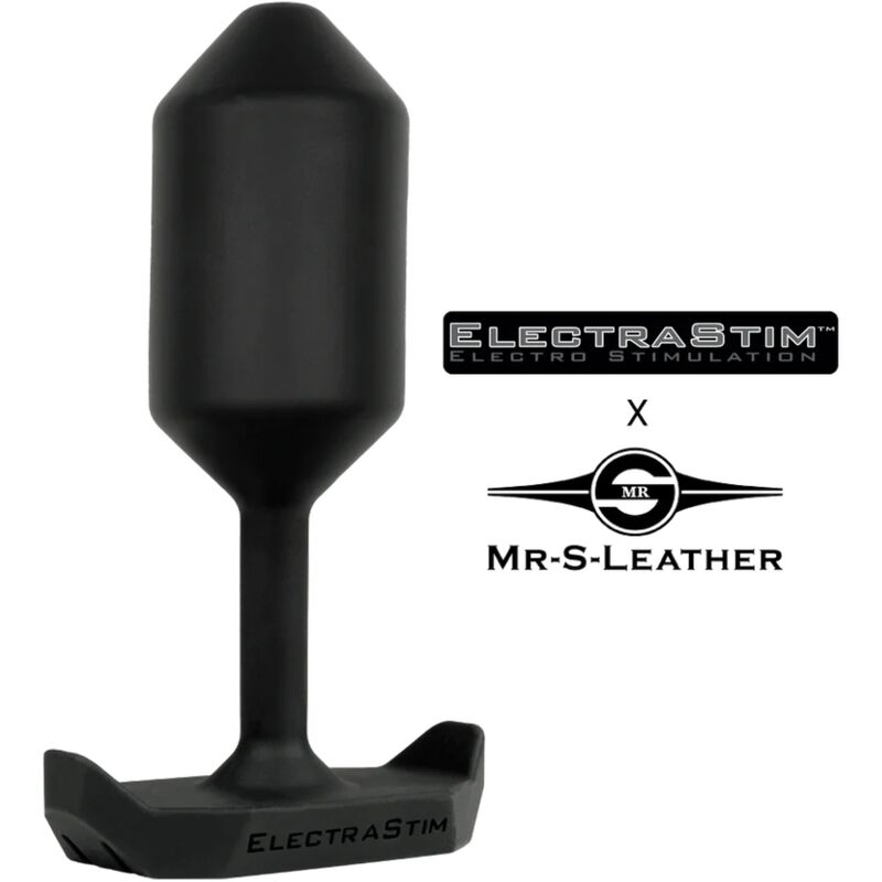 Electrastim-Elektro-Analplug Mr-s-leather-Silikon