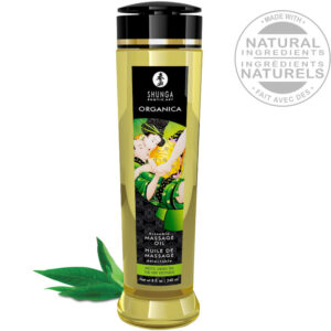 Shunga Oils-Shunga Bio-Massageöl Grüner Tee 240 ml