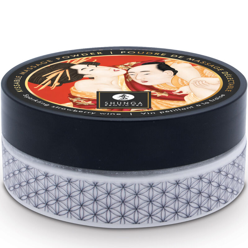 Shunga Body Power-Kit Pulver für Erdbeermassage · Oralsex & Körperspiele (Bild 2)