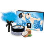 Shunga Body Power-Essbare Pulver-Massage-Kit mit Kokosnuss · Oralsex & Körperspiele