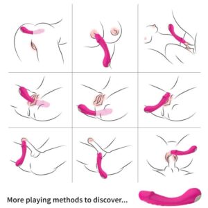 Armony Vibrators-Dildo Vibrator G-Spot aus Silikon Fuchsia-10 · Vibratoren (Bild 4)
