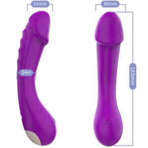 Armony Vibrators-Dildo Vibrator G-Spot Silikon Lila-10 Geschwindigkeiten · Vibratoren (Bild 5)