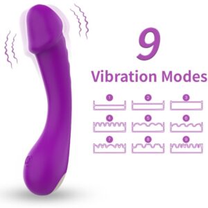 Armony Vibrators-Dildo Vibrator G-Spot Silikon Lila-10 Geschwindigkeiten · Vibratoren